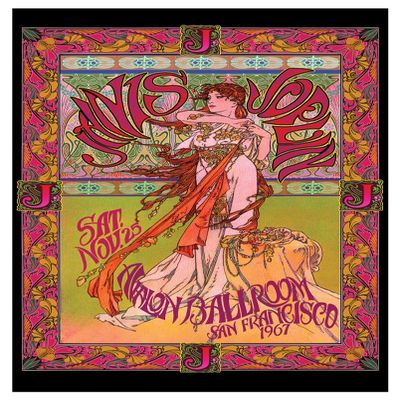 NMR Bob Masse Poster - Janis Joplin/Live in San Francisco 1967 (24"x36")