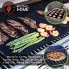 Kitchen + Home Oven Liner Set of 2  Large Heavy Duty 100% PFOA & BPA Free  Non-stick Reusable Oven Liner for Gas, Electric & Microwave Ovens  Works as Baking Mat & Grill Mat view 4
