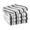 Williams-Sonoma Classic Striped Towels, Set of 4 (Jet Black) view 1
