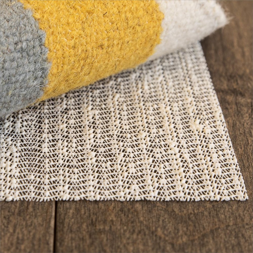 Grip-It Rug Stop Natural Low-Profile Non-Slip Rug Pad for Area Rugs and Runner Rugs, Rug Pad for Hardwood Floors 5 x 7 ft