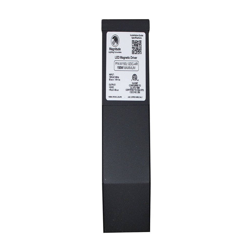 12V Magnitude LED Driver 150W Magnetic Dimmable Transformer (M150L12DC-AR)