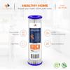 Aquaboon Pleated Sediment Filter 1 Micron 10 x 2.5 Water Filter 6-Pack view 4