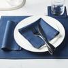 Cotton Cocktail Napkin - 4.5 x 4.5 in - 50 units per roll - Petrol Blue view 3