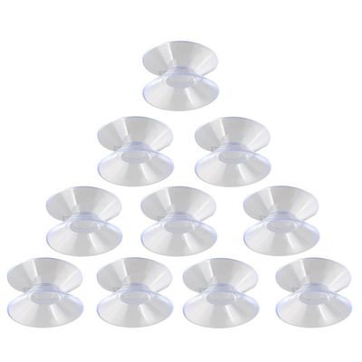 Honbay 20pcs 30mm Double Sided Suction Cups Sucker Pads for Glass Ceramic Tile Wall Plastic Aquarium