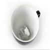 Creature Cups DRAGON Ceramic Cup (11 Ounce, Black) - Hidden 3D Animal Inside Mug Emerges As You Drink - House of Dragon, Holiday, Birthday Drinkware Gift for Fantasy and Coffee & Tea Lovers view 3