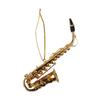 Treasure Gurus Miniature Saxophone Realistic Musical Instrument Ornament view 1