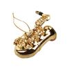 Treasure Gurus Miniature Saxophone Realistic Musical Instrument Ornament view 2