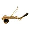 Treasure Gurus Miniature Saxophone Realistic Musical Instrument Ornament view 3