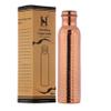 Hammered Pure Copper Water Bottle UNLINED, UNCOATED and LACQURE FREE for Ayurvedic Health Benefits, 1000 Ml (33.81 Fl Oz) view 1