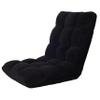 Ollypulse Indoor Thick Padded Five Position Multiangle Adjustable Floor Sofa Chair, Black view 1