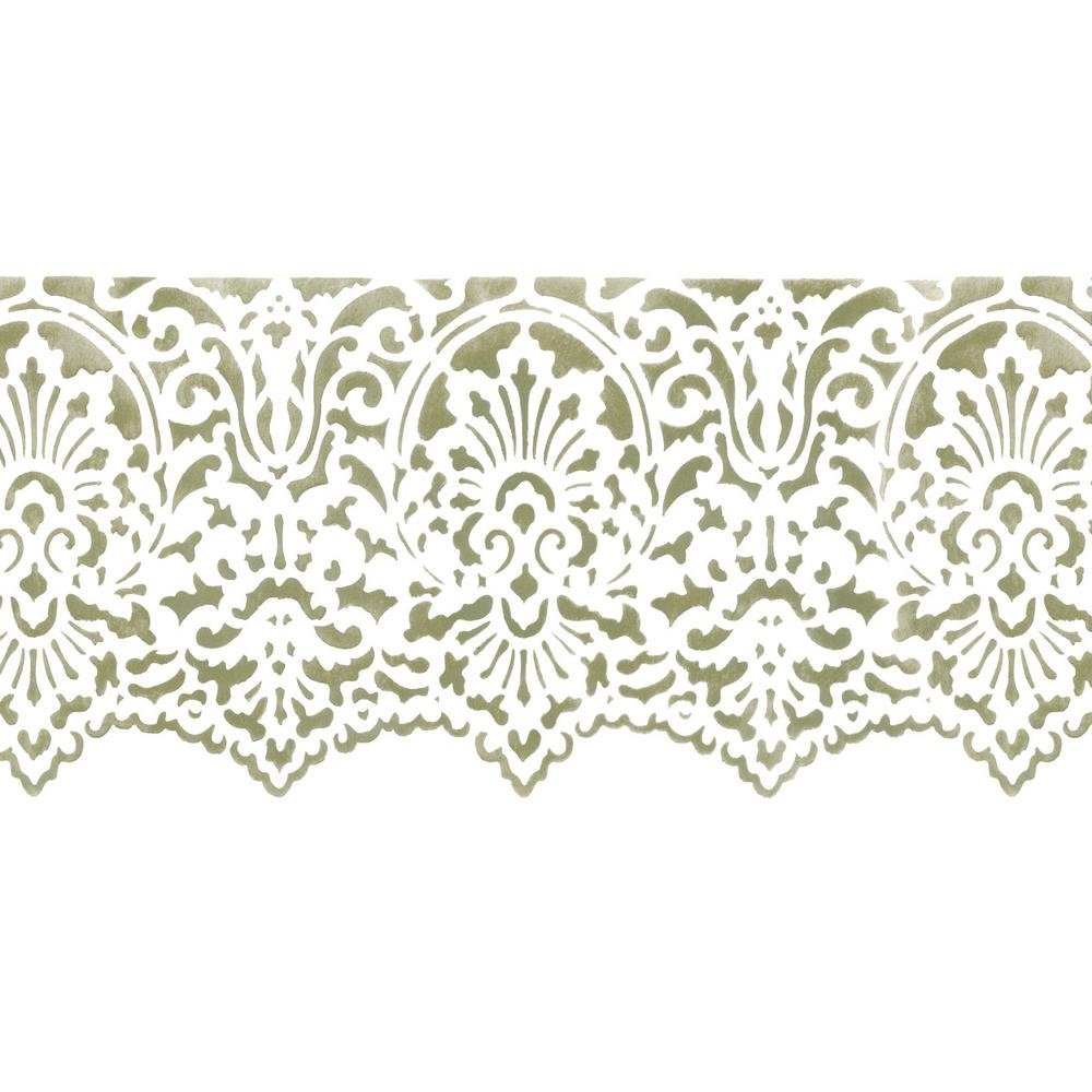 Designer Stencils Victorian Lace Wall Stencil SKU #3405