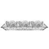Godinger Dublin Relish Server Tray Set with Tray & Relish Bowls, 4 Piece Set view 3