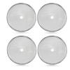 Secura French Press Replacement Screens, Stainless Steel Reusable Mesh Filter for 34 Ounce, 1 Liter, 8 Cup Coffee Press, 4 Pack view 1