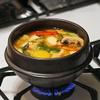 Crazy Korean Cooking Korean Stone Bowl (Dolsot), Sizzling Hot Pot for Bibimbap and Soup - Premium Ceramic (Medium - No Lid) view 4