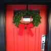 Rocky Mountain Goods Red Bow - Christmas Wreath Bow - Indoor/Outdoor - Waterproof Velvet - Tie Included for Easy Hanging (12") view 3