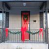 Rocky Mountain Goods Red Bow - Christmas Wreath Bow - Indoor/Outdoor - Waterproof Velvet - Tie Included for Easy Hanging (12") view 4