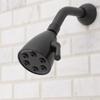 Speakman S-2252-MB Signature Brass Icon Anystream High Pressure Adjustable Shower Head, Matte Black, 3 Settings view 2