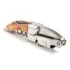 Prestige Waiters Wine Bottle Opener By Coutale Sommelier - Naturalwood - French Patented Spring-Loaded Double Lever Wine Bottle Opener for Bartenders and Gifts view 1