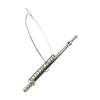 Treasure Gurus Miniature Silver Flute Musical Instrument Realistic Ornament view 1