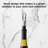 Rabbit W6127 Wine Aerator and Pourer, Clear and Stainless Steel Design, Easy to Use for Enhancing Wine Flavor and Smooth Pouring view 4