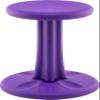 KORE DESIGN Wobble Stool Chair, Girls + Boys Kid Desk Stools, Ergonomic Small Office Chairs, Flexible Seating for Active Kids, ADD/ADHD, Classroom, School, Home, Pre-Teen (18.7in) Age 10-11 yr, Purple view 1
