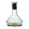 RBT Decanter with Wood Coaster and Micro-Perforated Aerator,Clear view 1