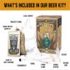 Craft A Brew - Single Hop IPA (Cascade) - Beer Making Kit - Make Your Own Craft Beer - Complete Equipment and Supplies - Starter Home Brewing Kit - 1 Gallon view 3