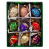 Kurt S. Adler Glass Decorative Egg Ornament, 45mm, Set of 9, Multicolored (GG0517) view 2