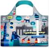 LOQI Urban Berlin Reusable Shopping Bag, Multicolored view 1