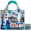 LOQI Urban Berlin Reusable Shopping Bag, Multicolored view 2