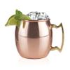 Twine Moscow Mule Mug for Mint Juleps, Tiki Cocktails, Solid Copper with Nickel Plating and Brass Handle, Copper Cups for Moscow Mules, 16 Oz, Set of 1 view 1
