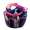 HDE Mesh Shower Caddy Portable - Quick Dry Tote for College, Camp, Bath, Dorm Essentials - Large Center Storage Basket with 7 Outer Pockets & Handles Pink view 1