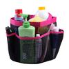 HDE Mesh Shower Caddy Portable - Quick Dry Tote for College, Camp, Bath, Dorm Essentials - Large Center Storage Basket with 7 Outer Pockets & Handles Pink view 4