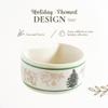 Spode Christmas Tree Gold 2.75" Napkin Ring (Set of 4) - Elegant 22K Gold Accented Holiday Napkin Rings, Fine Porcelain Christmas Table Setting Dcor - Ideal for Holiday Dinnerware & Festive Gifting view 3