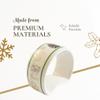 Spode Christmas Tree Gold 2.75" Napkin Ring (Set of 4) - Elegant 22K Gold Accented Holiday Napkin Rings, Fine Porcelain Christmas Table Setting Dcor - Ideal for Holiday Dinnerware & Festive Gifting view 4
