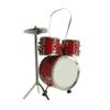 Treasure Gurus Miniature Drum Set Musical Instrument Realistic Ornament view 1