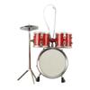 Treasure Gurus Miniature Drum Set Musical Instrument Realistic Ornament view 2