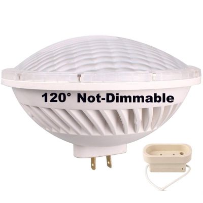 BAOMING Par56 LED Bulb,Flood Lighting 120Deg (6000~6300K) AC/120V Replace Standard PAR56 300 Watt Halogen Light Base Type: GX16D