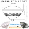 BAOMING Par56 LED Bulb,Flood Lighting 120Deg (6000~6300K) AC/120V Replace Standard PAR56 300 Watt Halogen Light Base Type: GX16D view 2