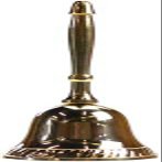 Azure Green FB102A - Brass Hand bell 3"