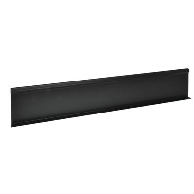 Divider Black T Shape for Parsley Runner Without Aluminum Support Plastic - 30" L x 5 1/2 H