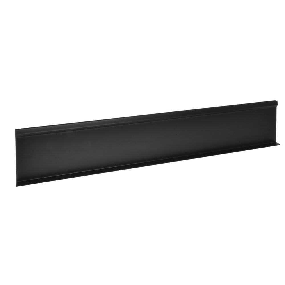 Divider Black T Shape for Parsley Runner Without Aluminum Support Plastic - 30" L x 5 1/2 H