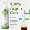 ArT Wine Preserver - Wine Preserver Gas for Wine, Whiskey, and more, Argon Wine Presever for Wine Preservation, Argon Gas with Wine Bottle Stopper, Preserves White & Red Wine Up to 30 Days view 3