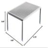Deco Brothers Expandable Cabinet Shelf Organizer for Kitchen Cabinet and Counter, Grey view 3