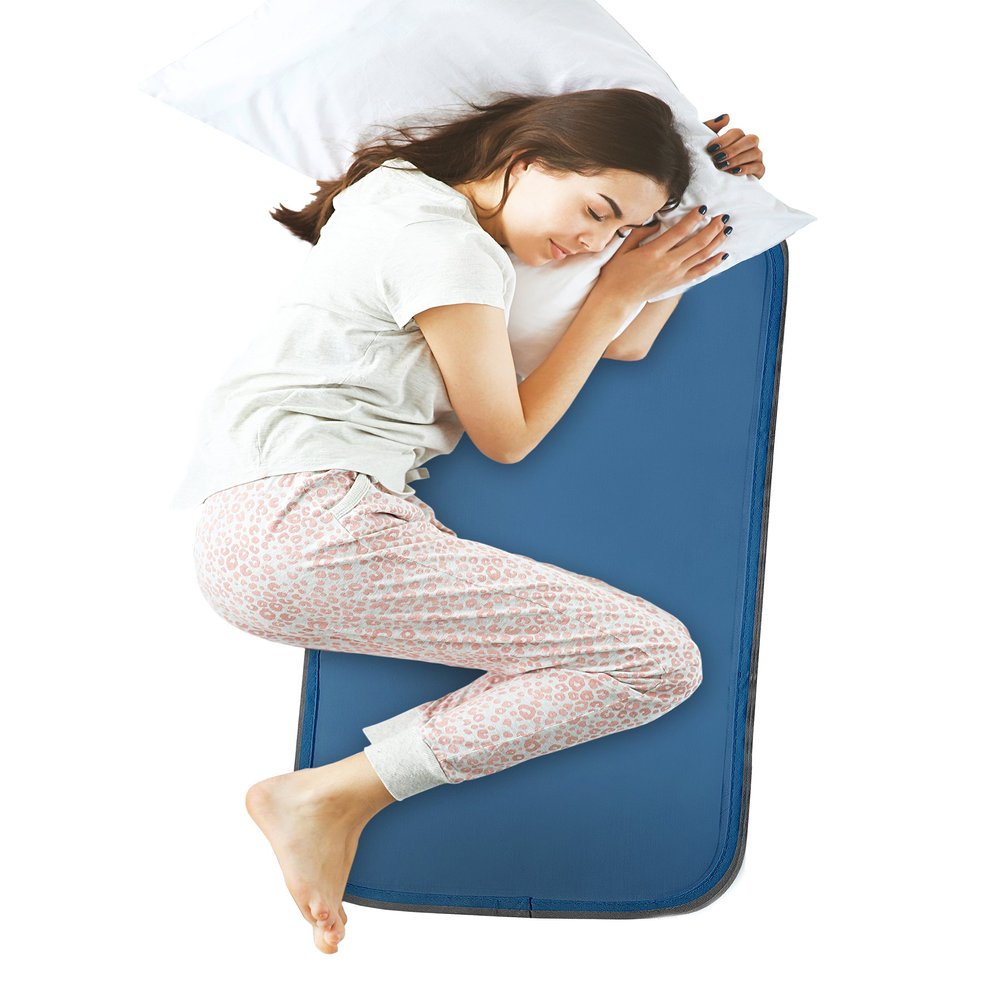 Cool Care Technologies Cooling Pad for Bed - Pressure Activated Gel Provides Instant Relief - Ideal for Fevers, Hot Flashes, Night Sweats