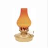 Vermont Lanterns Brass Mini Small Oil Lamp 6.5" (Brass with Amber Glass) view 1