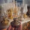 Vermont Lanterns Brass Mini Small Oil Lamp 6.5" (Antique with Amber Glass) view 3