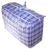 Cotton Fly Jumbo Plastic Checkered Storage Laundry Shopping Bags W. Zipper & Handles Size=27" x 25" x5" (6 Pack) view 1