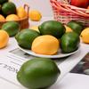 Gresorth 12pcs Yellow & Green Artificial Lifelike Simulation Lemon Fake Fruit Home Kitchen Cabinet Decoration view 3