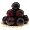 Gresorth 8pcs Artificial Realistic Brin Plum Fake Fruit Home Party Decoration Photography Props Model Simulation Lifelike Black Ornament view 1